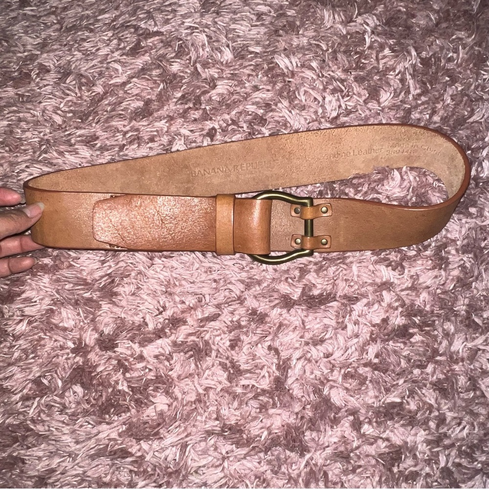 Banana Republic Wide Leather Waist Belt